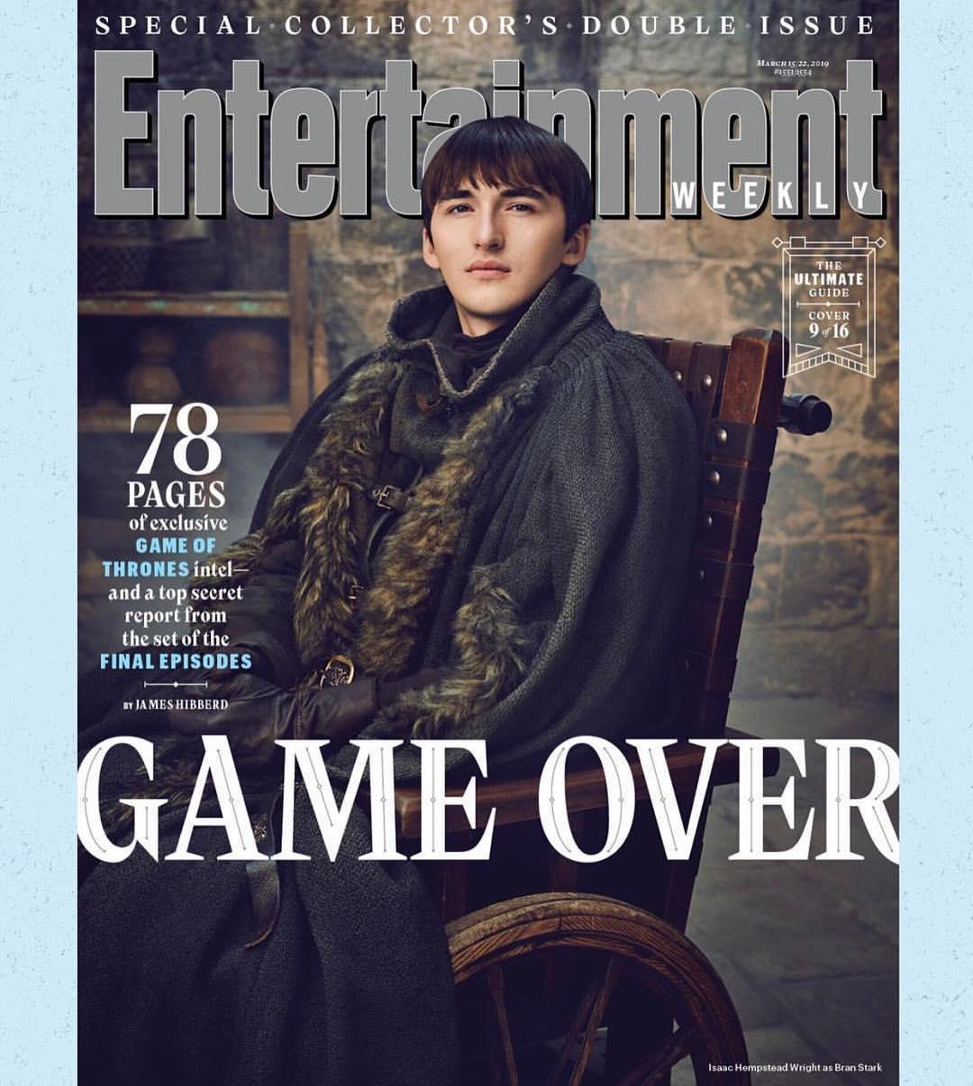 Герои финального сезона «Игры престолов» на обложке Entertainment Weekly