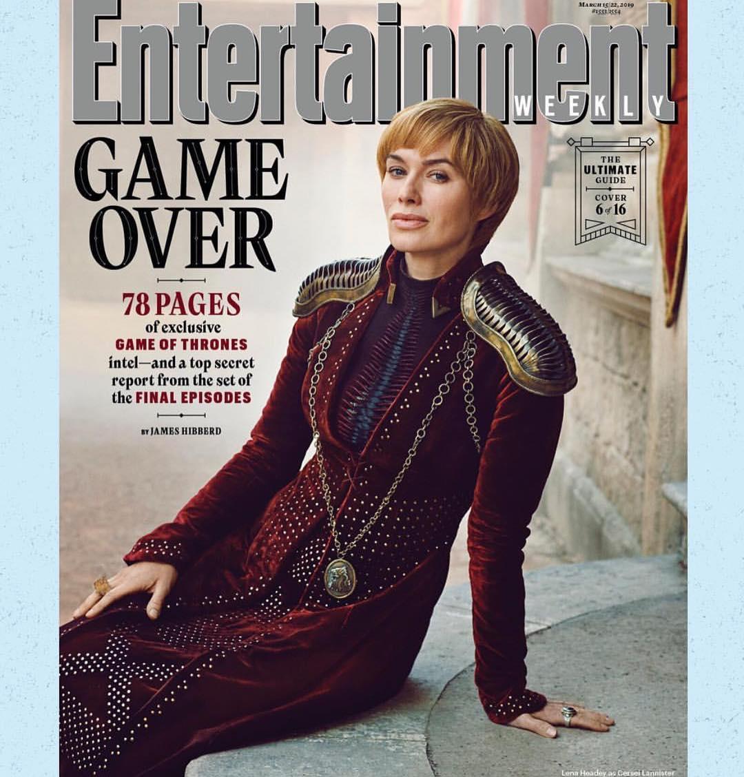 Герои финального сезона «Игры престолов» на обложке Entertainment Weekly