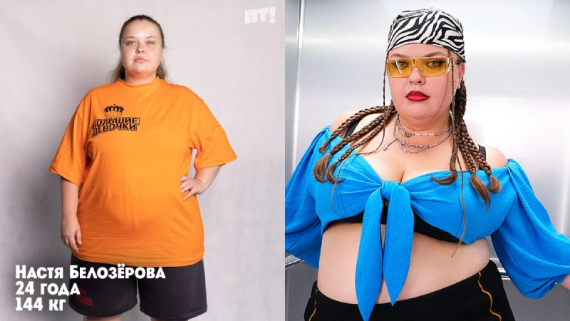 большие девочки рост вес